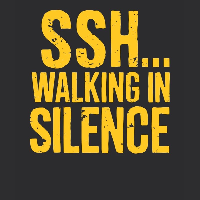 SSH... Walk In Silence - Tendance de la marche silencieuse