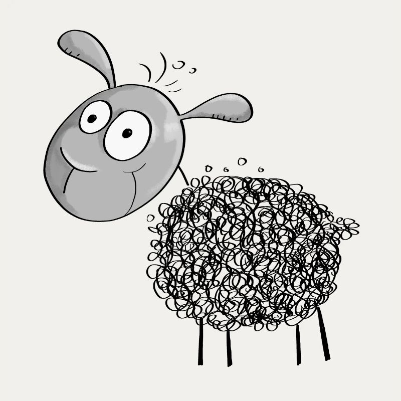 Little Wool Sheep - Sheep Comic