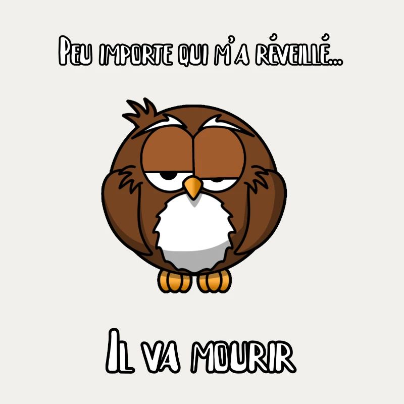 Réveil difficile, hibou