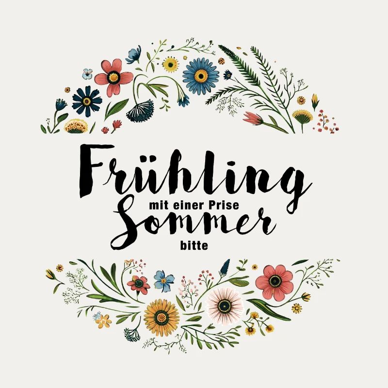 Frühling mit einer Prise Sommer, bitte!