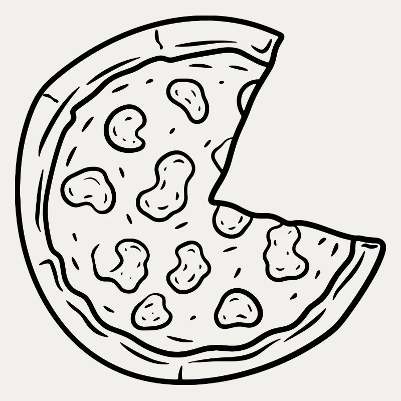 Pizza Drawing