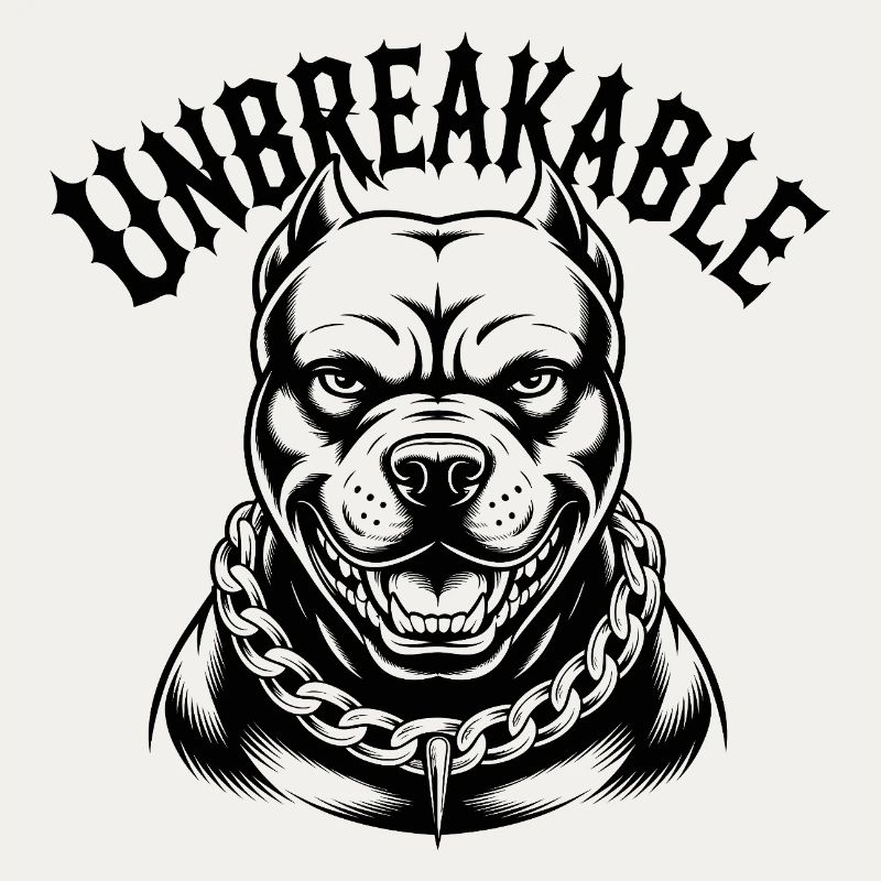 Puissance incassable du Pitbull