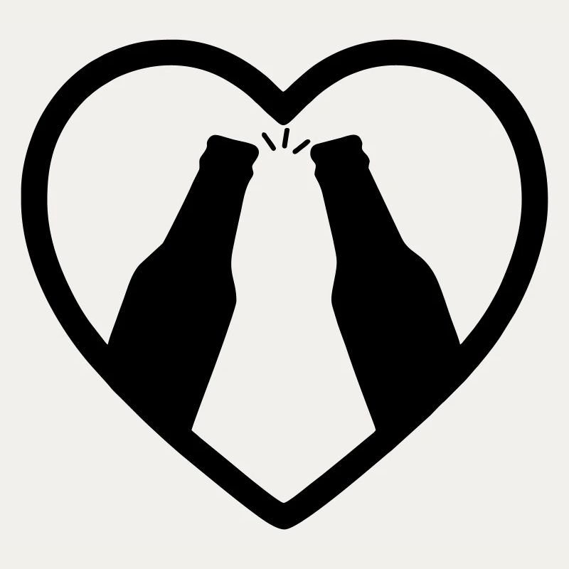 Apéritif de bière Heart Bottles