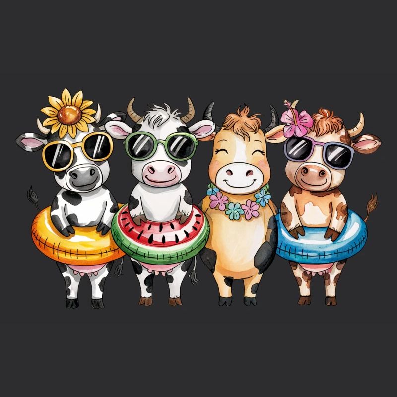 Summer cows