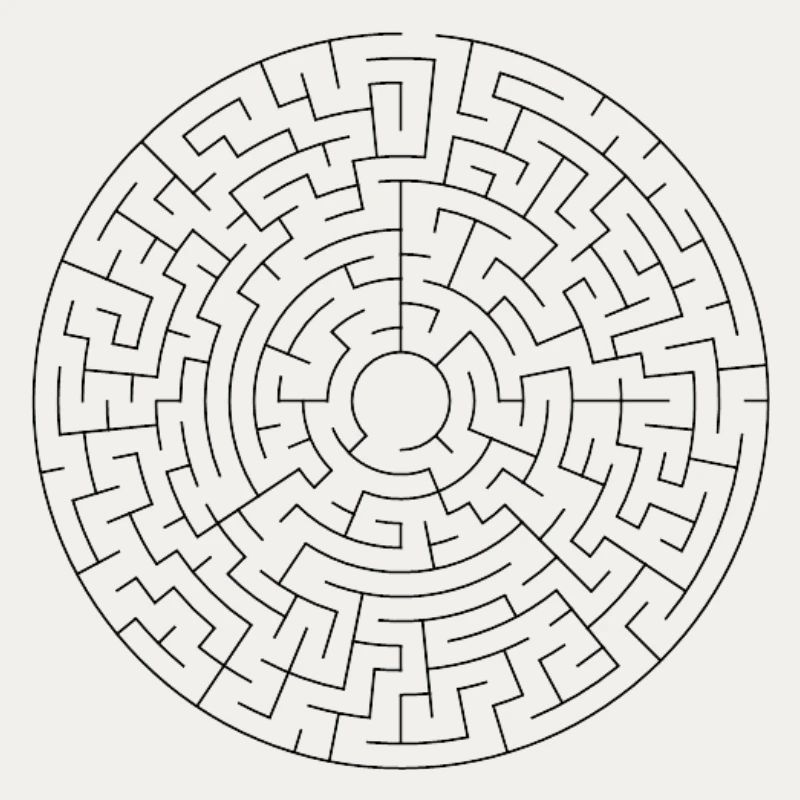 Labyrinth Mandala
