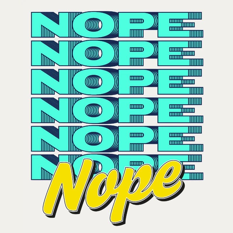 NOPE – Déclaration audacieuse et impertinente