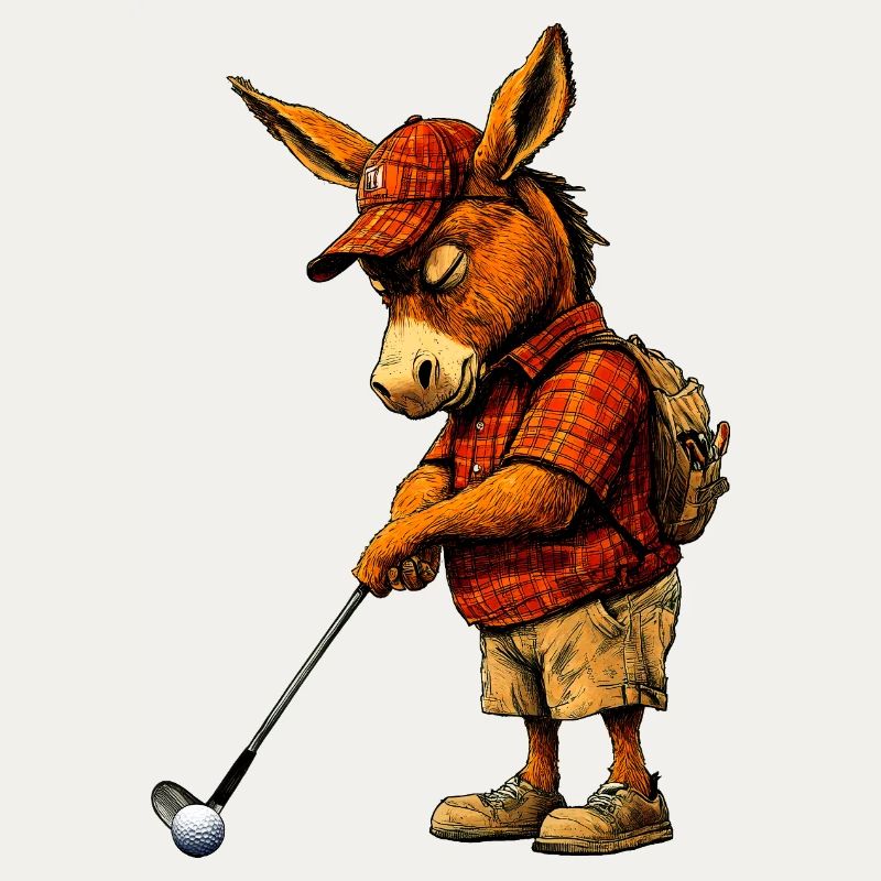 Golf Esel