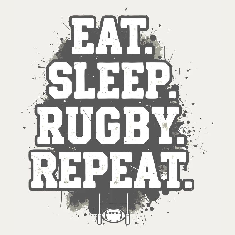 Manger et dormir Rugby Répéter