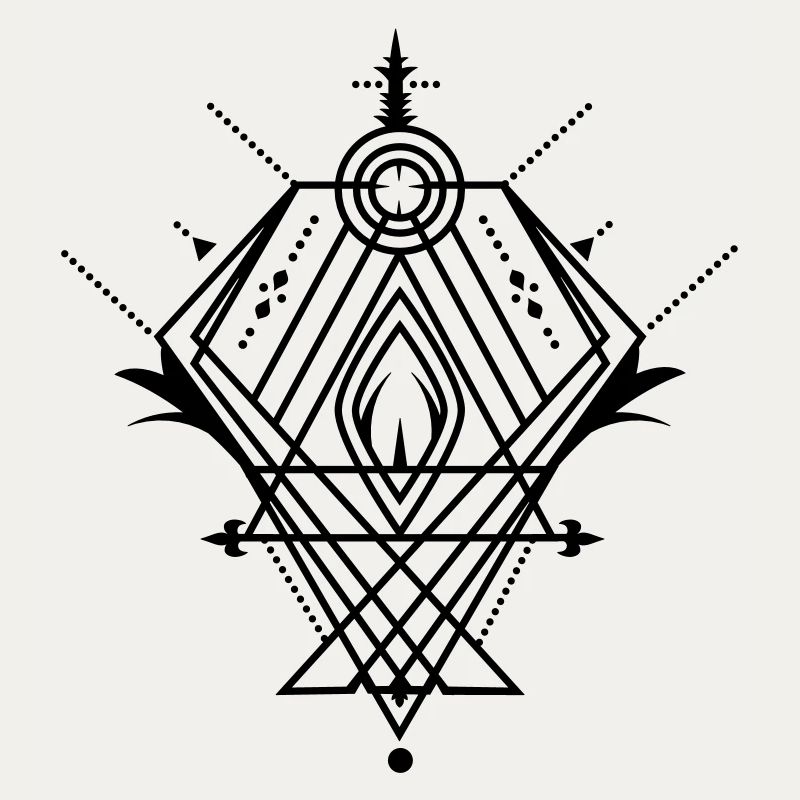 A mystical symbol