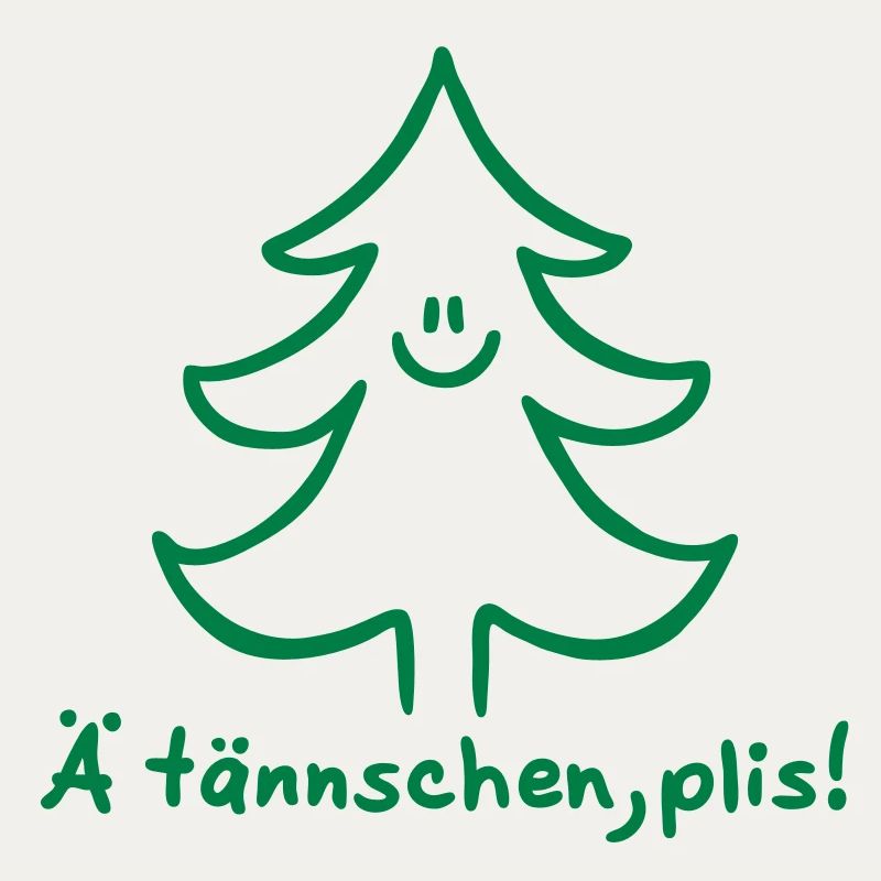 Ä tännschen, plis - Tannenbaum - Attention, please