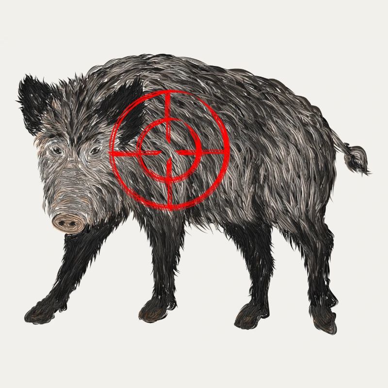 Wildschwein jäger
