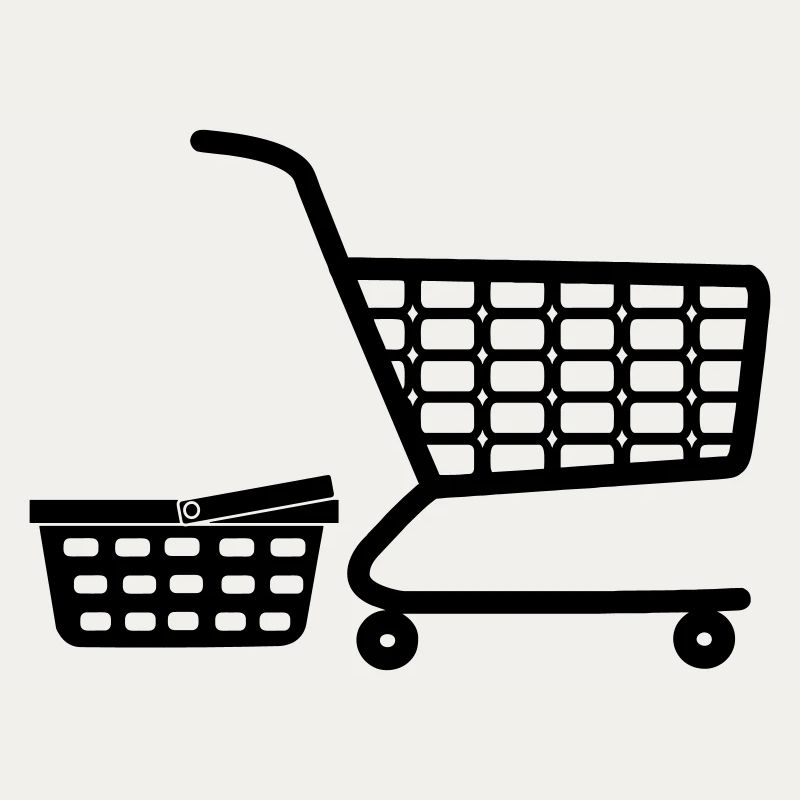 Warenkorb und Warenkorb