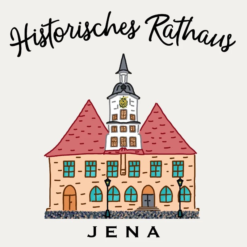 Jena, Historic Town Hall,Thuringia