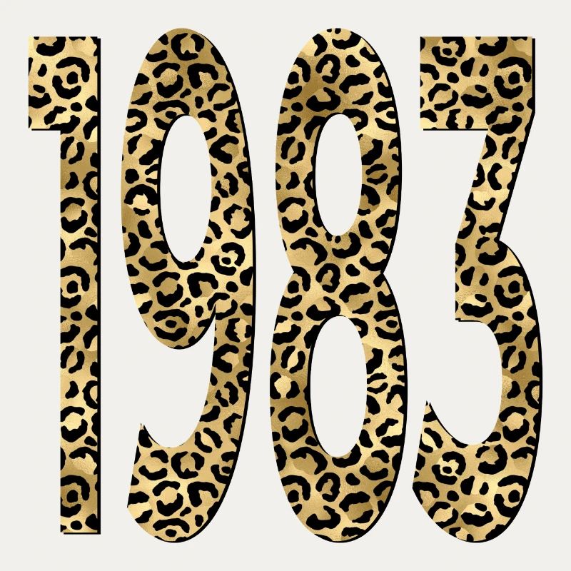 Numéro 1983 - Imprimé Léopard - Anniversaire