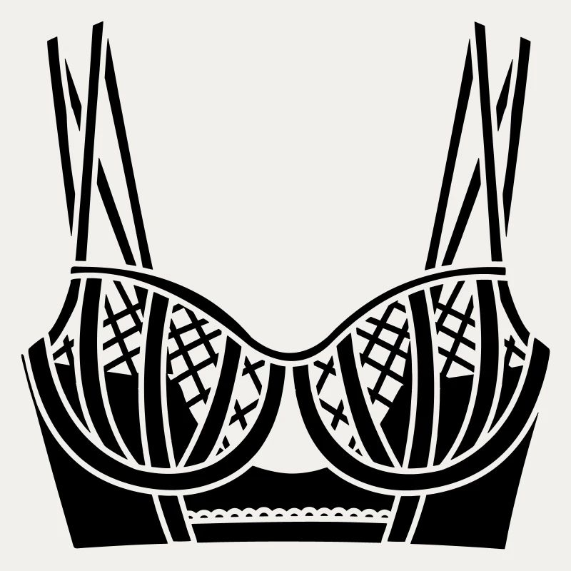 BH-Dessous-Logo für Geschäft oder Verkäufer