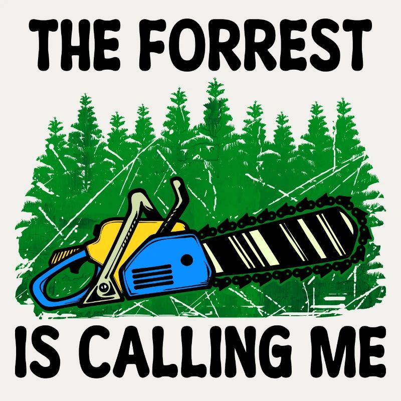Saw Woodwork Lumberjack Tree Statement Forest