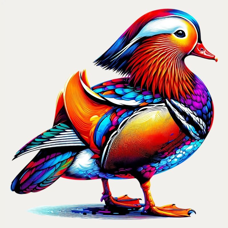 Mandarin duck