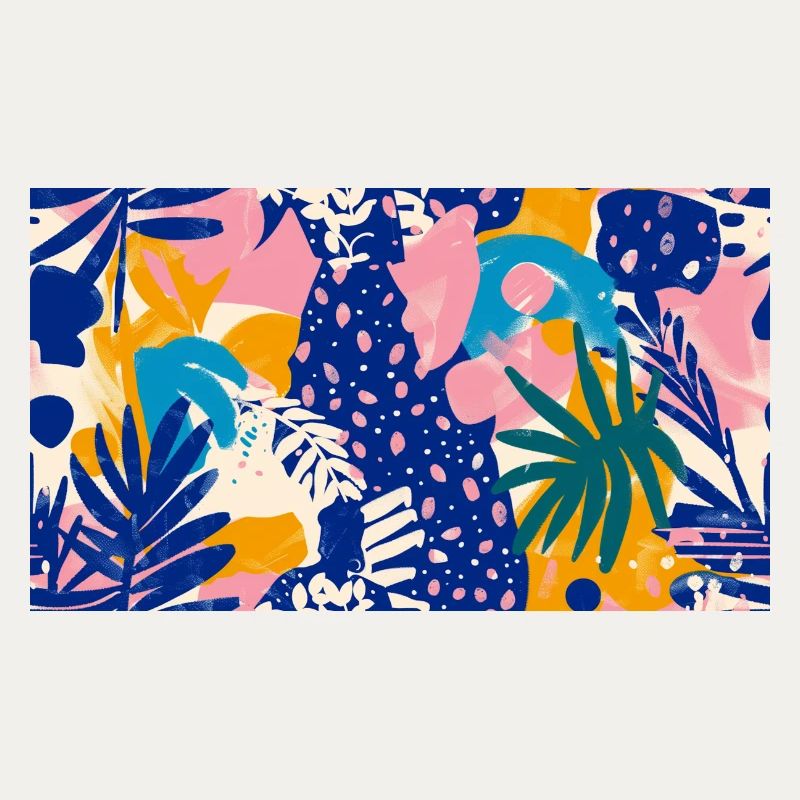 Tropical Abstract Pattern