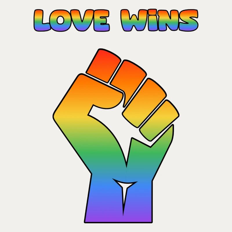 Love Wins Pride-Faust Rainbow