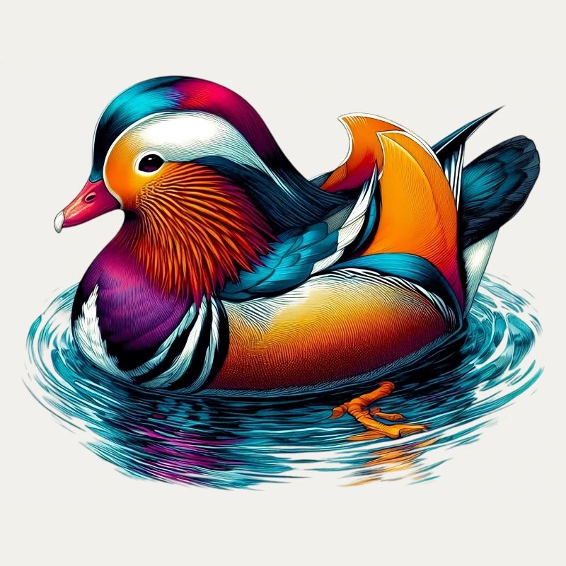 Mandarin duck