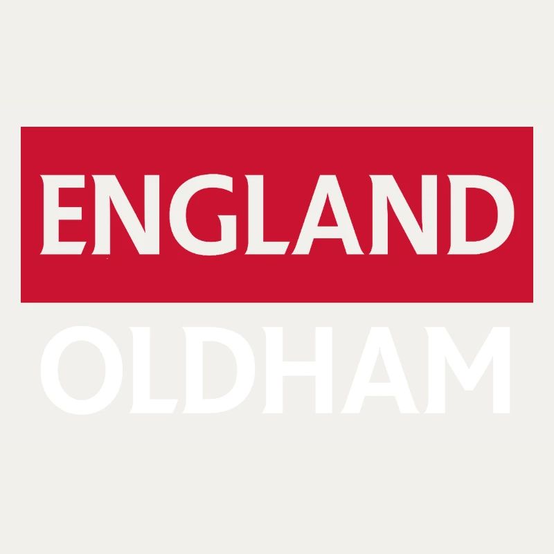 Conception des drapeaux anglais Oldham