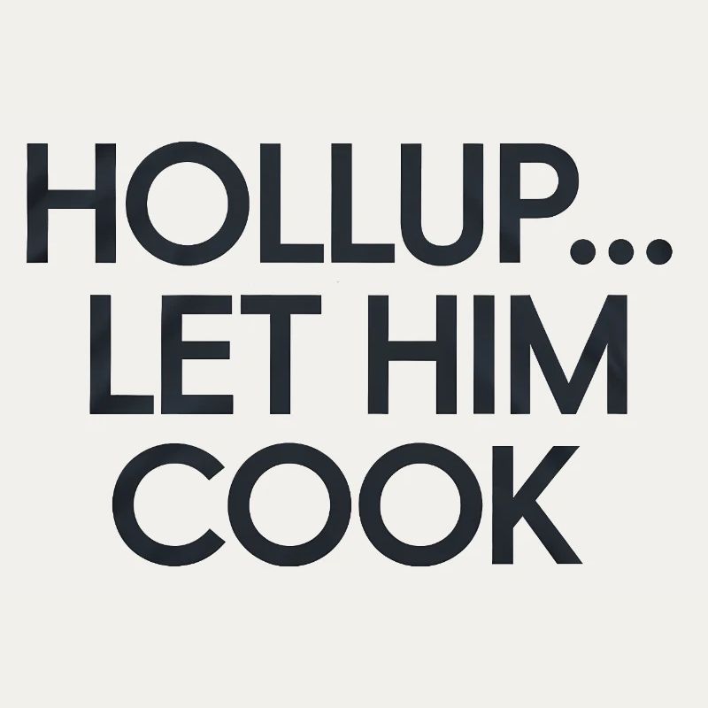 Humorous Cooking Callout Meme Design