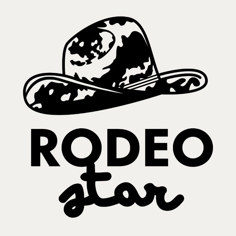 Rodeo Star hat logo