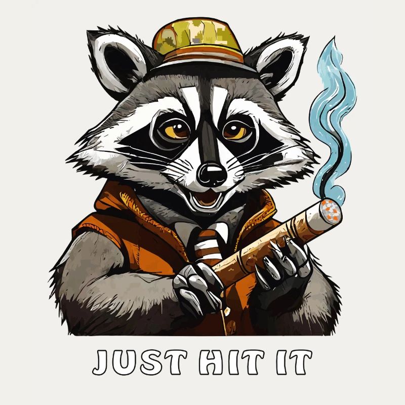 RACCOON JOINT JUST HIT IT