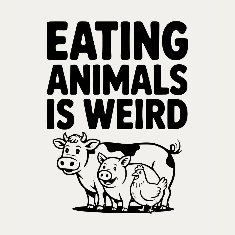 Manger des animaux, c’est bizarre