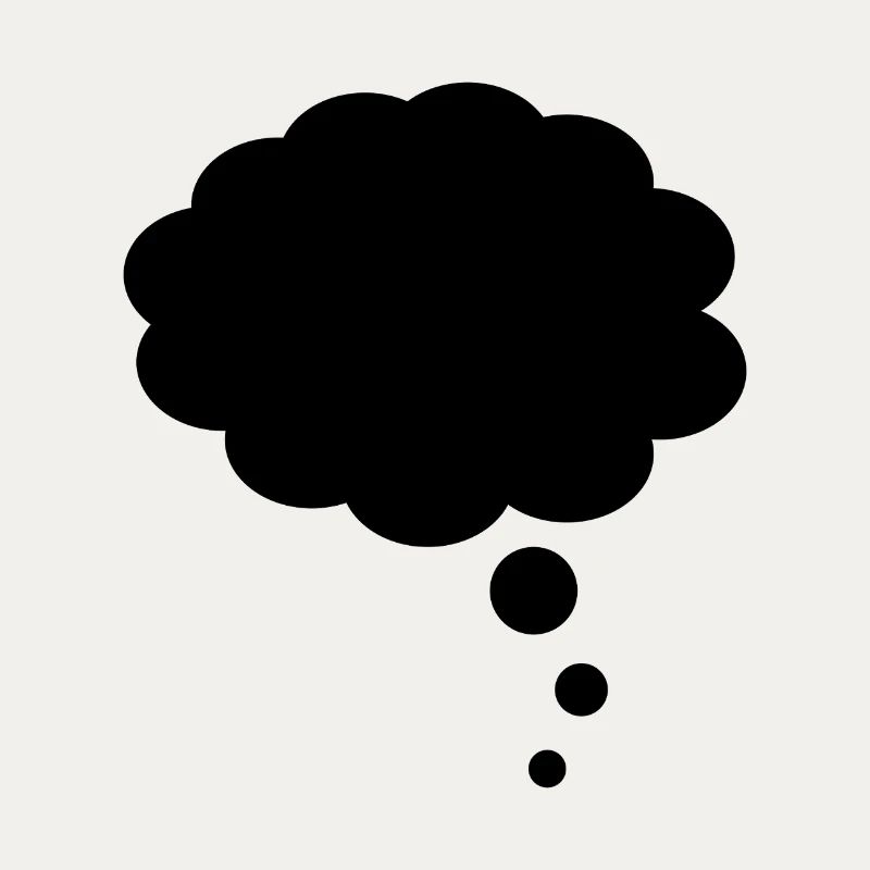 Thought bubble