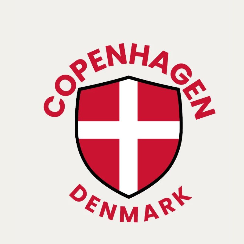 Danish Shield Copenhagen Badge