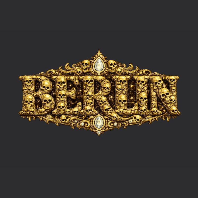 Baroque BERLIN with skull