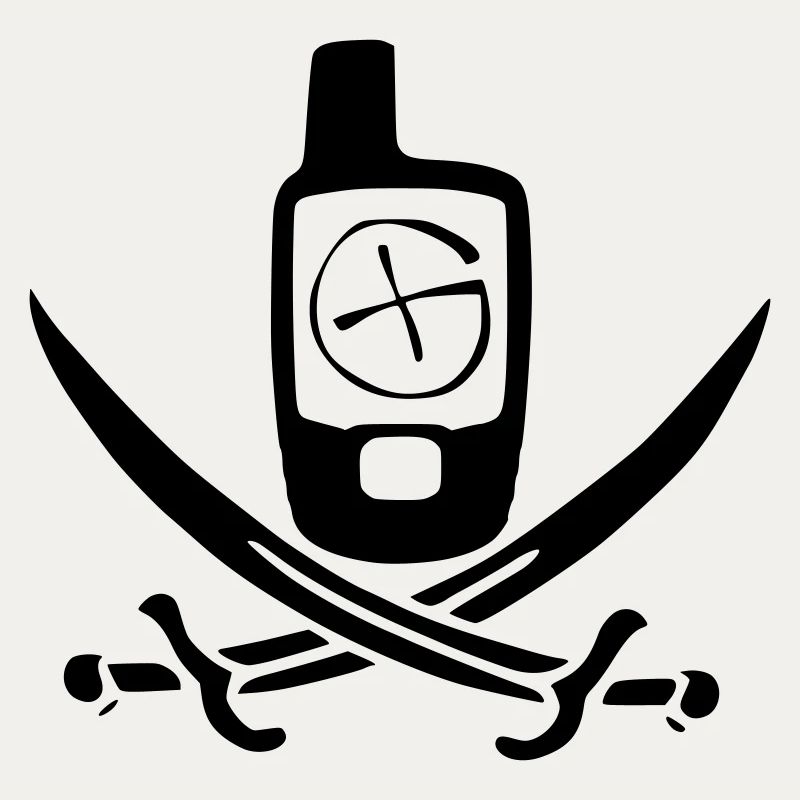 Drapeau pirate de géocaching