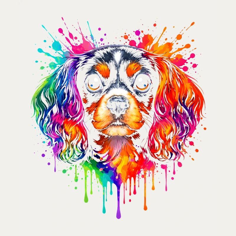 Cavalier King Charles | Spaniel Pop Art