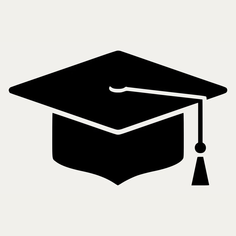 PhD Hat Graduation Icon