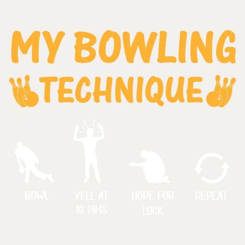 Mon Tee de Technique de Bowling