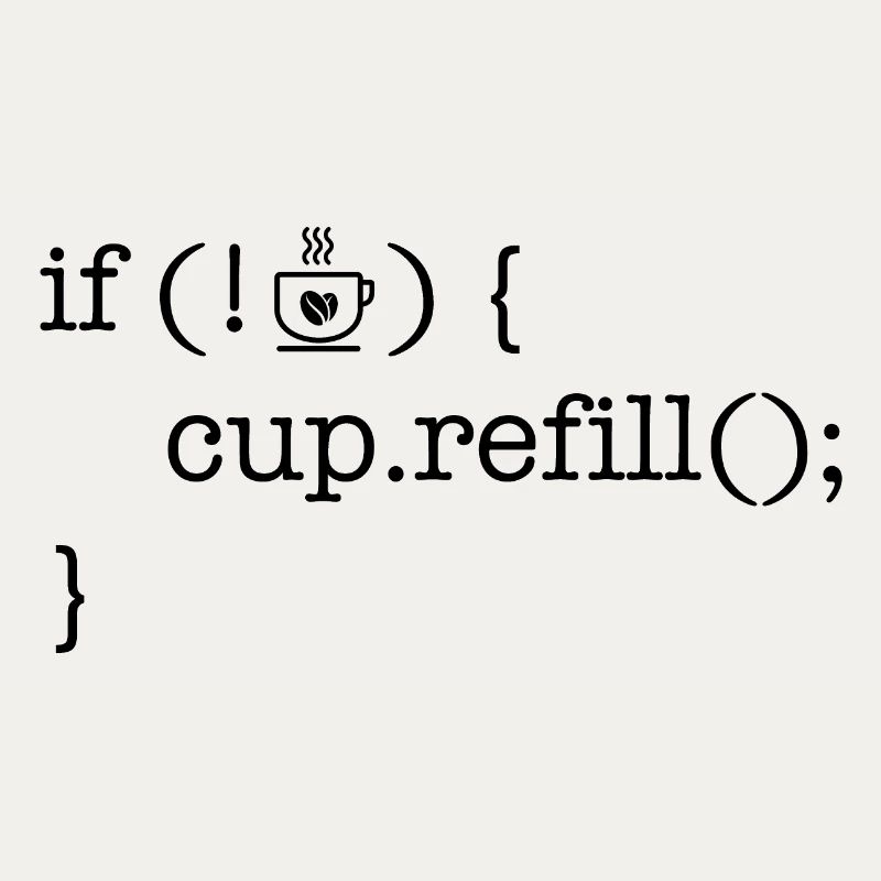 Coffee code Programmierer Kaffee Liebhaber Humor