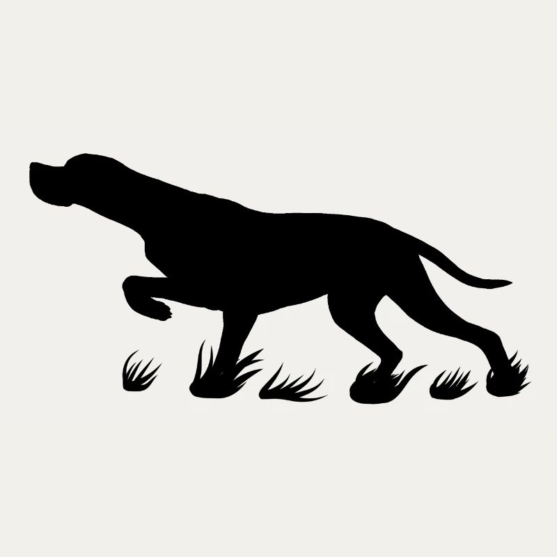 black pointer protruding