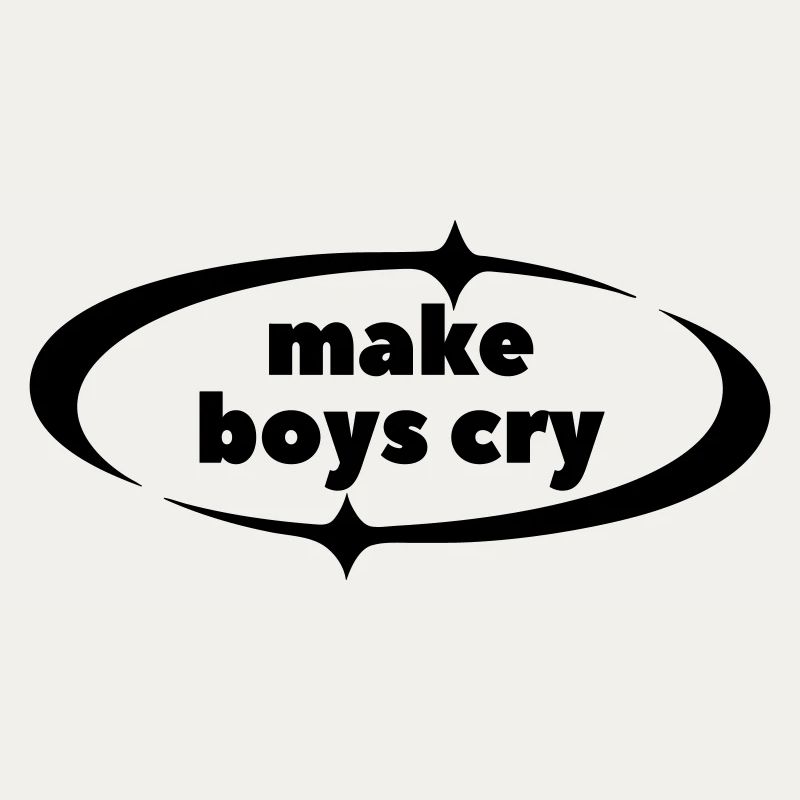 Faites pleurer les garçons – Déclaration Y2K avec étoiles