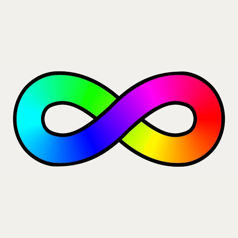 Autism Rainbow Infinity