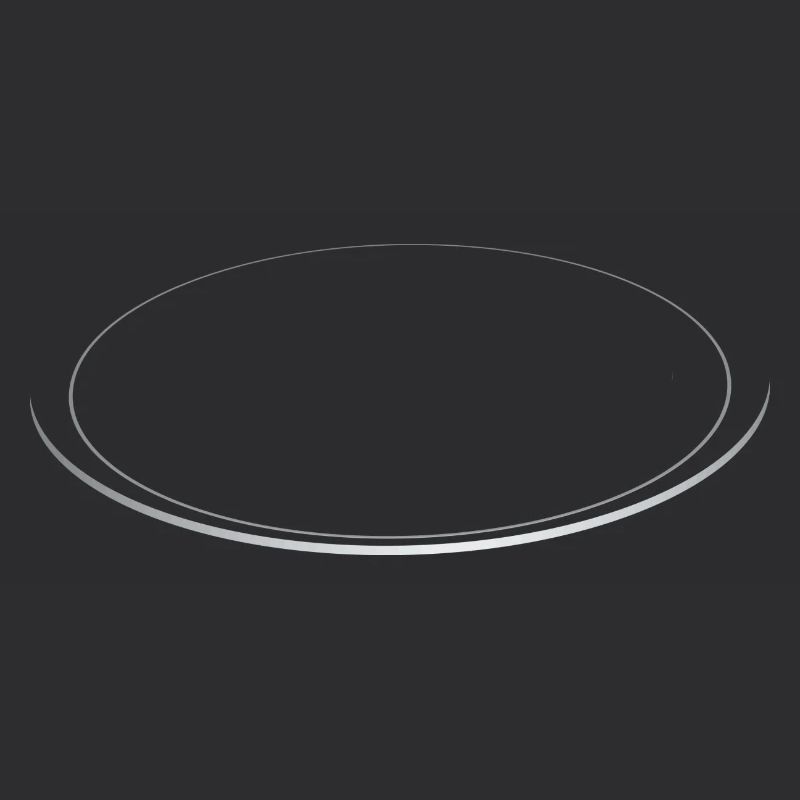 3D Saturnring metallic