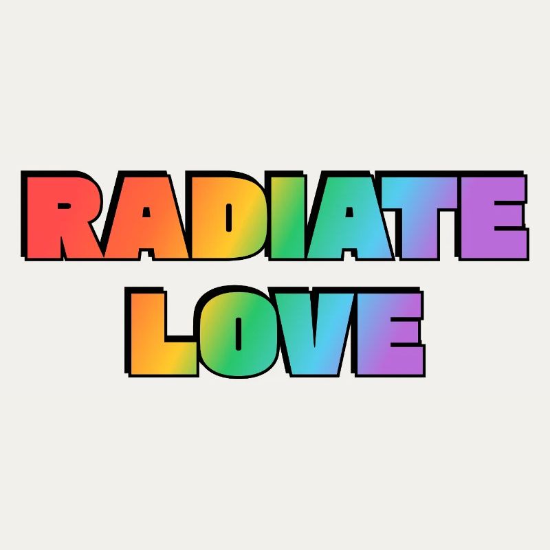 Radiate Love Rainbow
