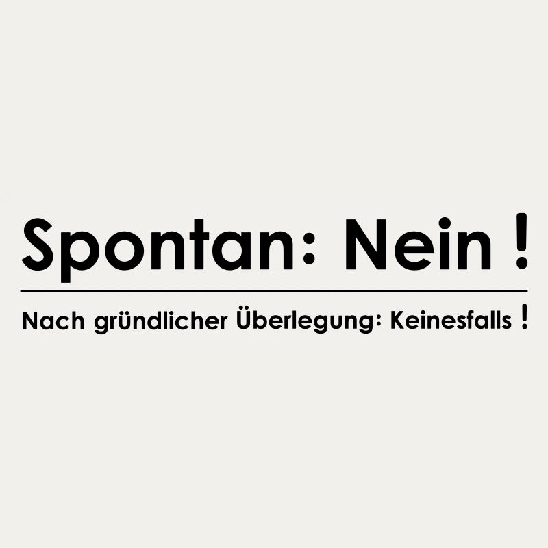 Spontaneous No