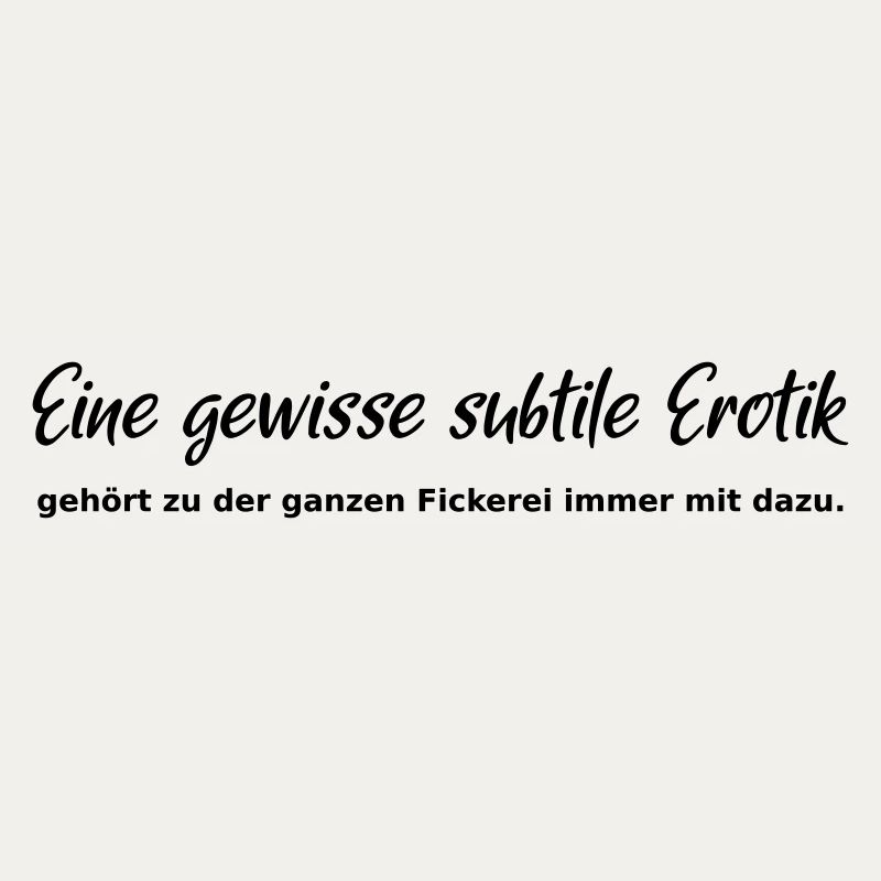 Un certain érotisme subtil