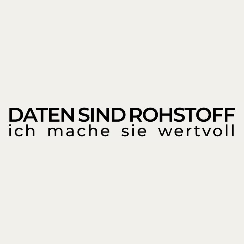 Daten sind Rohstoff – Data Engineer