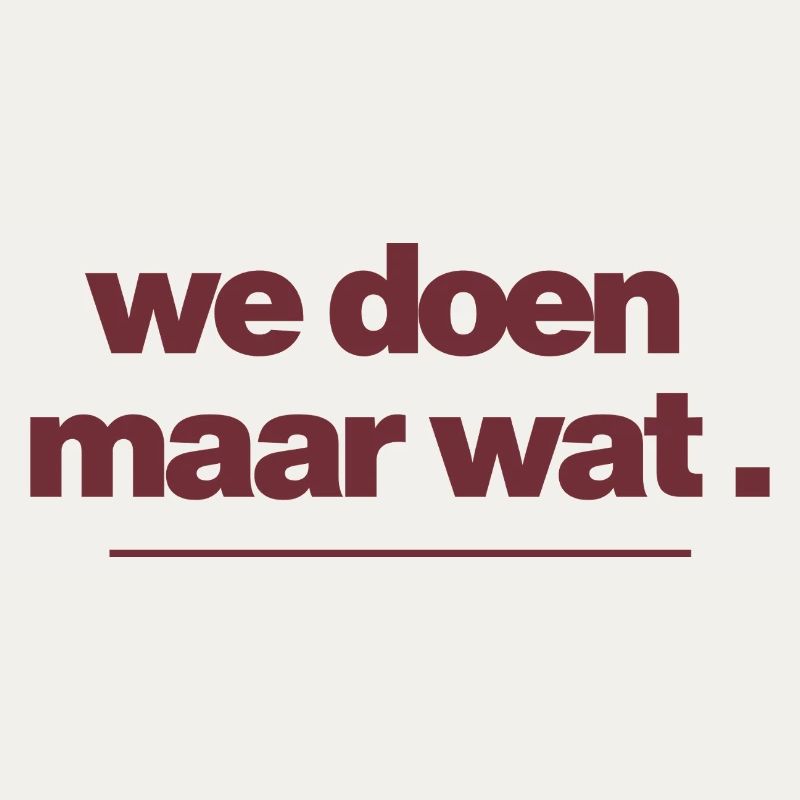 Let's just do some typography