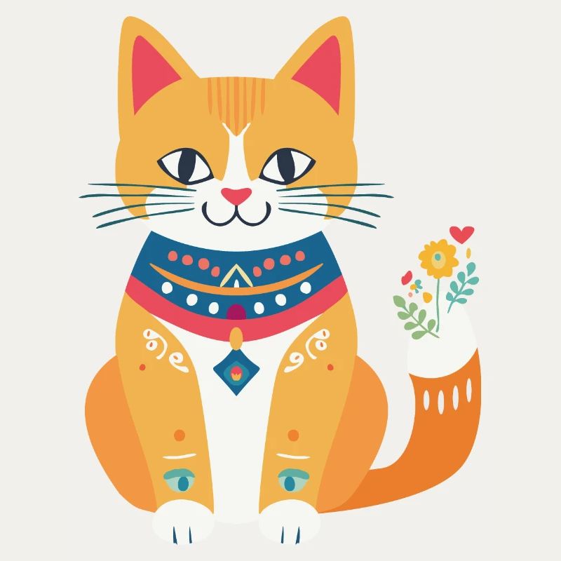 mignon chat folklore