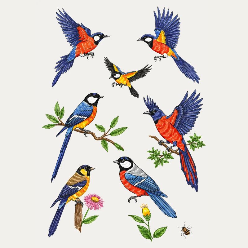 Lebendiger Eisvogelflug