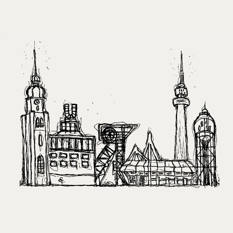 Dortmund Skyline