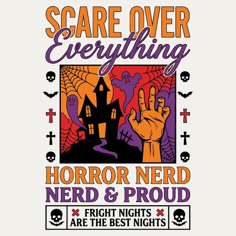 Horror Nerd Pride Design